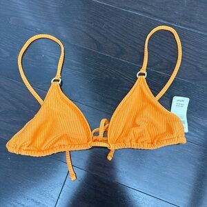 Aerie Vibrant Orange Bikini Top